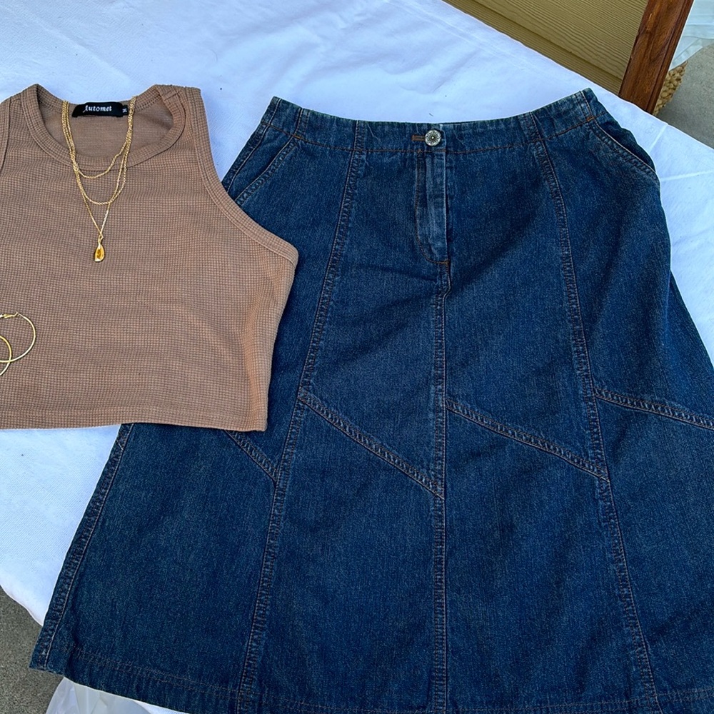 Jean JJill skirt